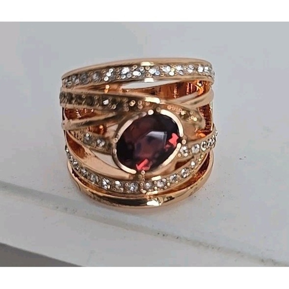 Avon Chocolate Shimmer Ring Size 6 NEW